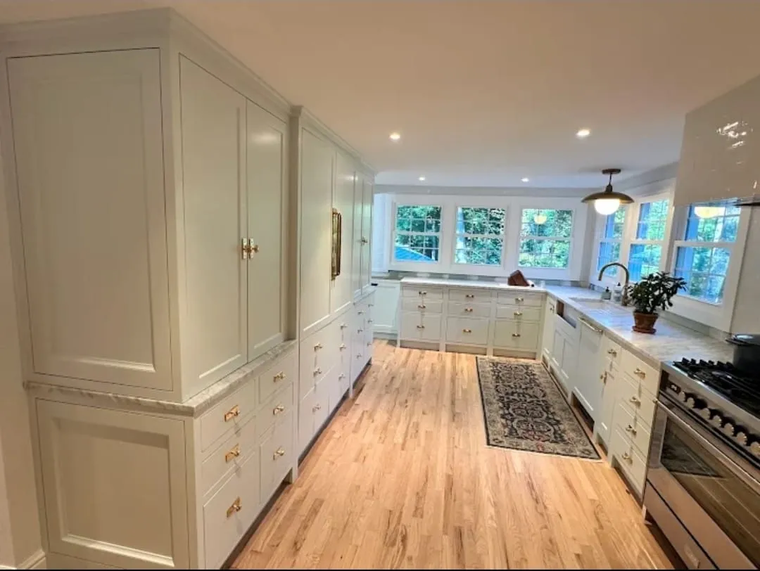 Flores Painting Service LLC carpentry team working in Connecticut