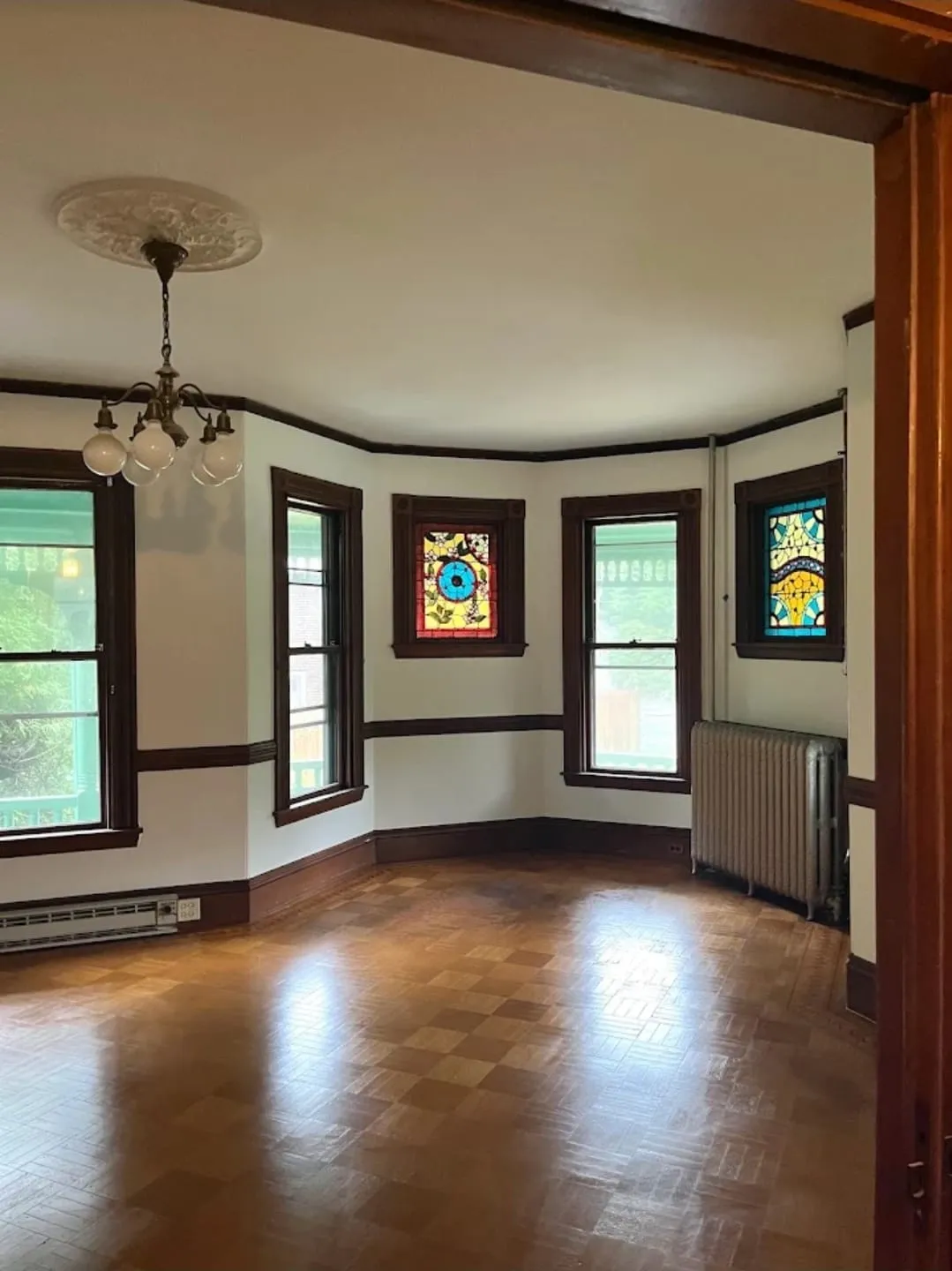 Room addition interior in Connecticut