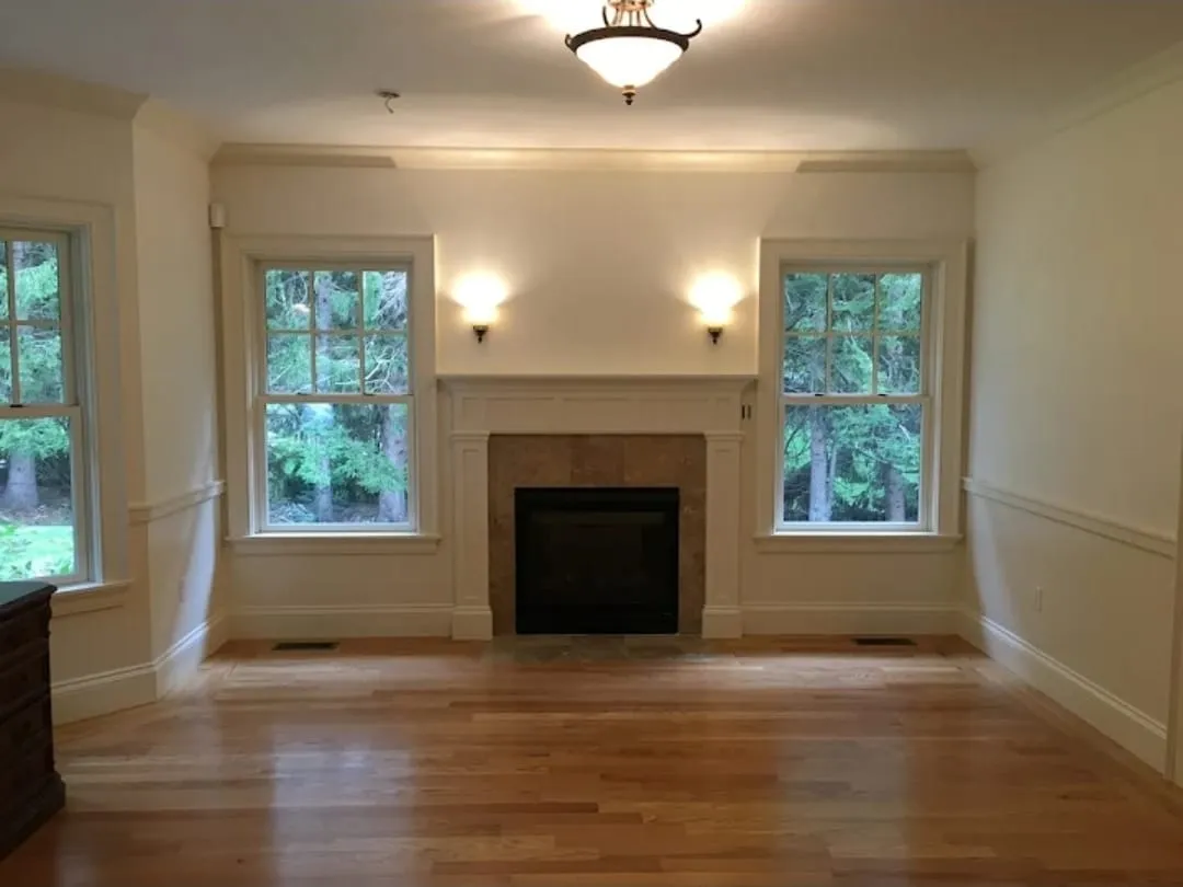 Floor restoration project in Connecticut