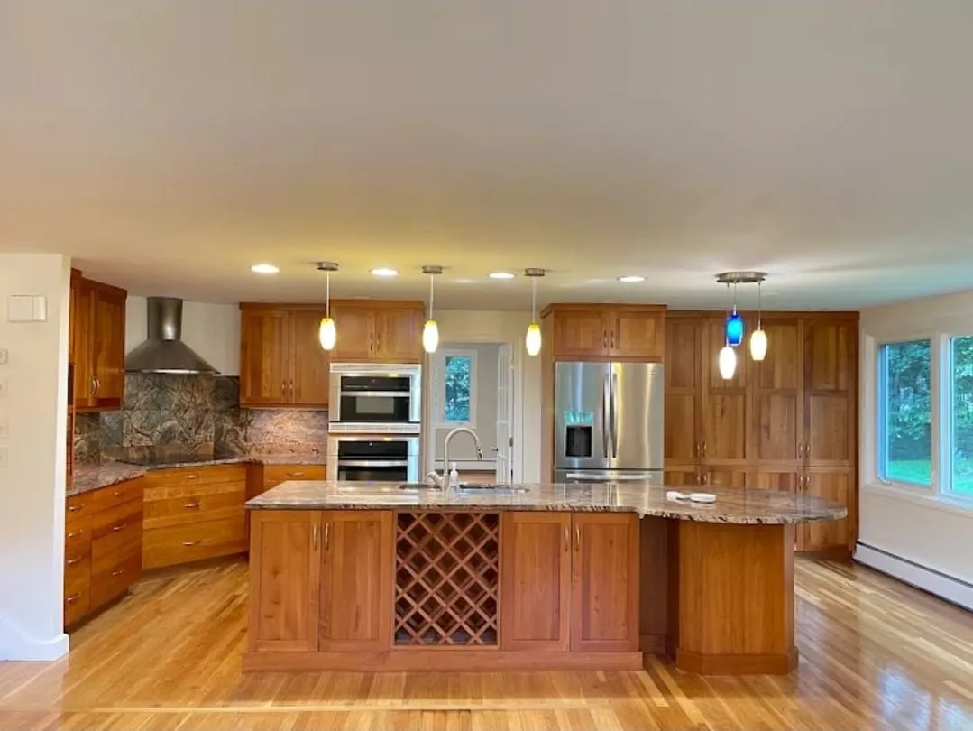 Kitchen remodel with countertops in Connecticut